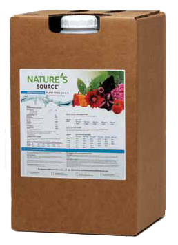 Nature's Source 10-4-3 4.7 Gallon Tote 40/pl - Organic Fertilizer